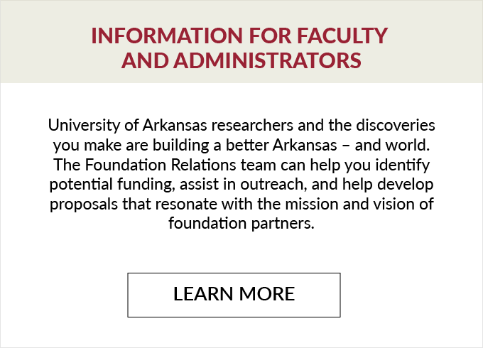 Information for Faculty